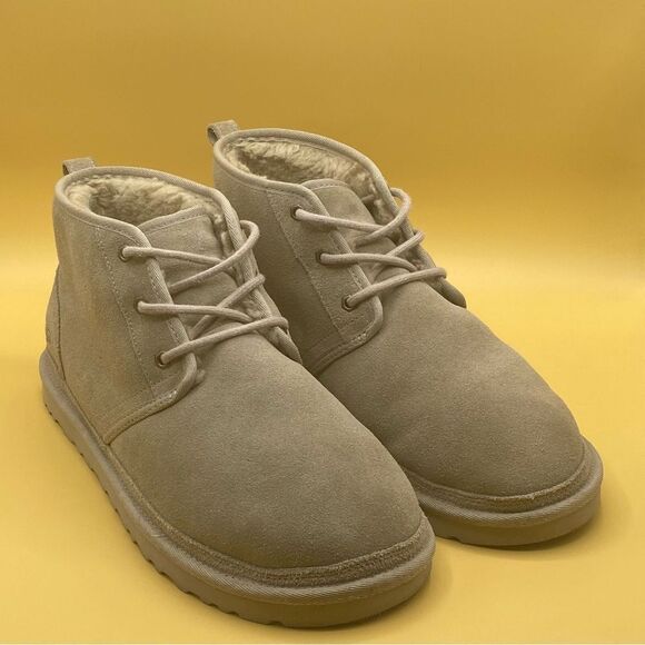 UGG Tan Boots with Soft Suede Material and Comfortable Ankle Collar - Picture 1 of 4